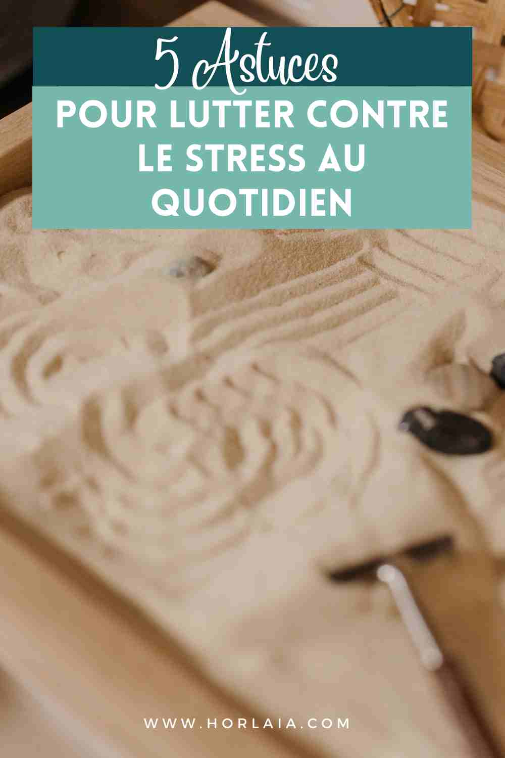 illustrer un outil qui permet de reduire son stress